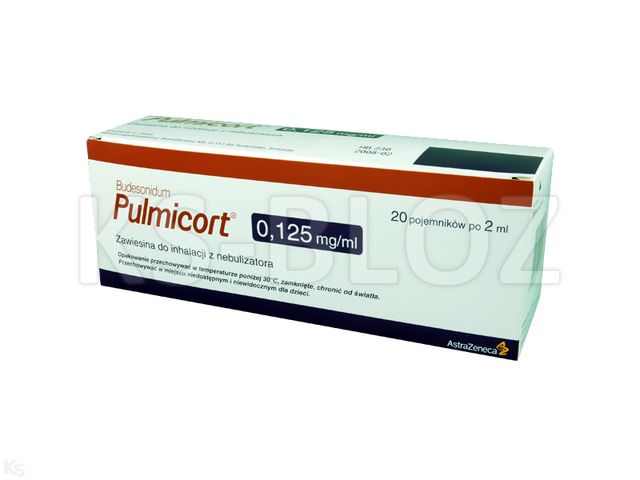 Pulmicort interakcje ulotka zawiesina do nebulizacji 125 mcg/ml 20 poj. po 2 ml