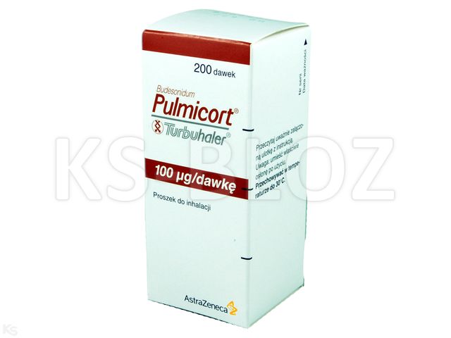 Pulmicort Turbuhaler interakcje ulotka proszek do inhalacji 100 mcg/daw. 200 daw.