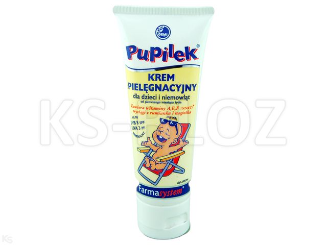 Pupilek - Krem pielęg.d/dzieci i niemow. interakcje ulotka  - 75 ml
