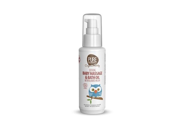 Pure Beginnings Organic Baby Dziecięcy Oejek do kąpieli i masażu interakcje ulotka olejek - 100 ml (but.)