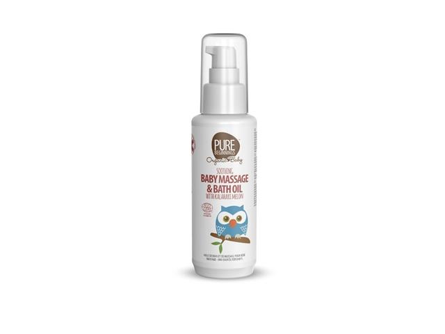 Pure Beginnings Organic Baby Dziecięcy Oejek do kąpieli i masażu interakcje ulotka olejek  100 ml