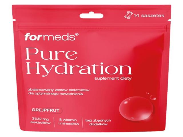 Pure Hydration Grejpfrut interakcje ulotka proszek  14 sasz.