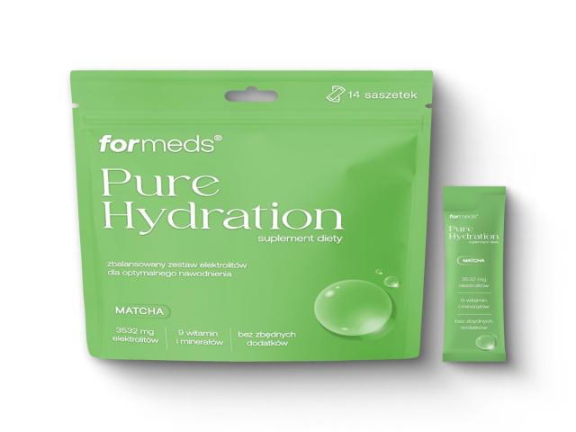 Pure Hydration Matcha interakcje ulotka proszek  14 sasz.