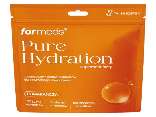 Pure Hydration Pomarańcza interakcje ulotka proszek  14 sasz.