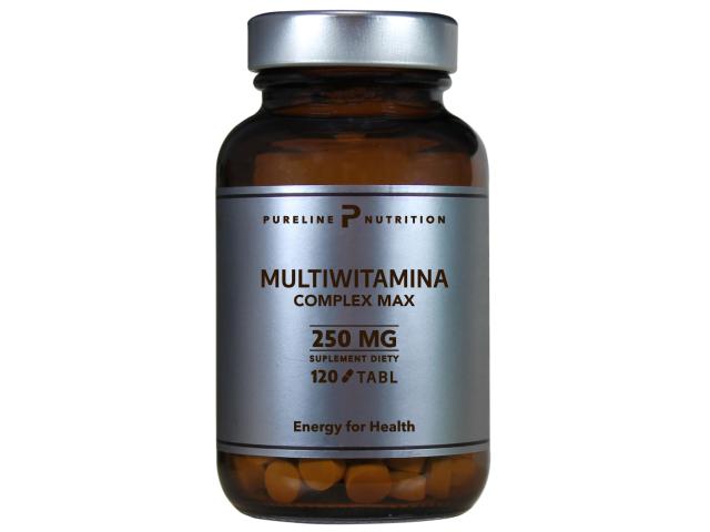 Pureline Nutrition Multiwitamina Complex Max interakcje ulotka tabletki  120 tabl.