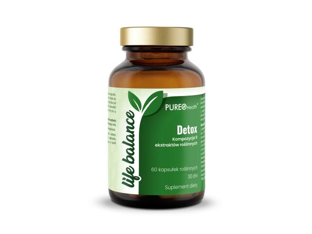 Pureo Health Life Balance Detox interakcje ulotka kapsułki  60 kaps.