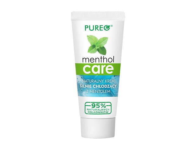 PUREO MentholCare Naturalny Krem silnie chłodzący z mentolem interakcje ulotka krem-żel  100 g