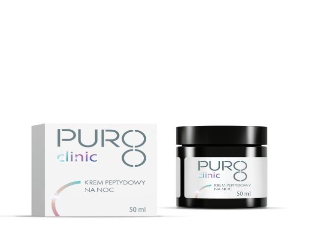 Puroo Clinic Krem na noc peptydowy interakcje ulotka krem  50 ml