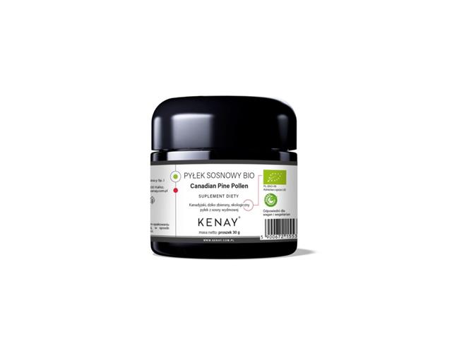 Pyłek Sosnowy Bio Canadian Pine Pollen interakcje ulotka proszek - 30 g