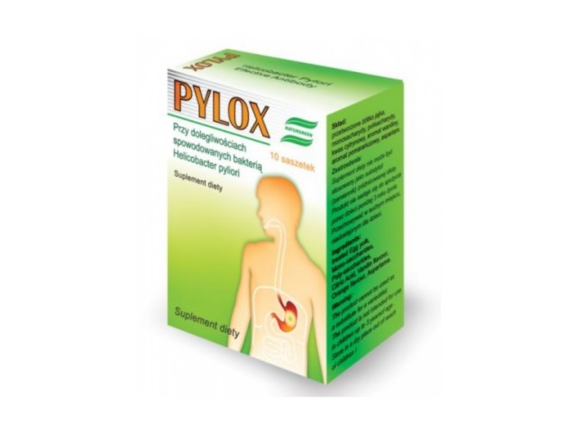 Pylox interakcje ulotka proszek - 50 g