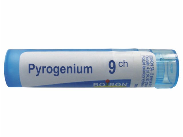 Pyrogenium 9 CH interakcje ulotka granulki  4 g