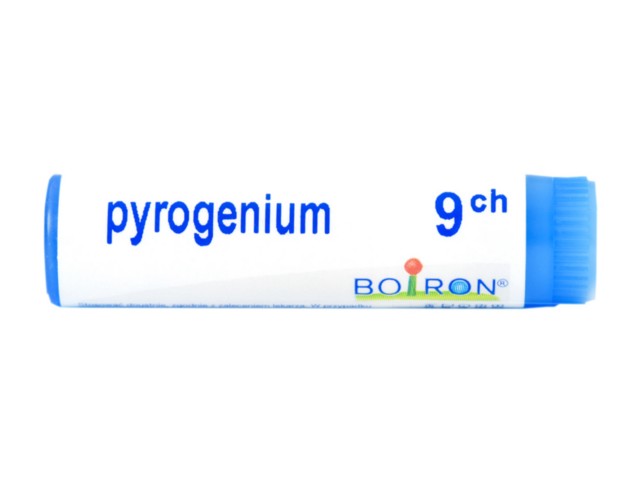 Pyrogenium 9 CH interakcje ulotka granulki w pojemniku jednodawkowym  1 g