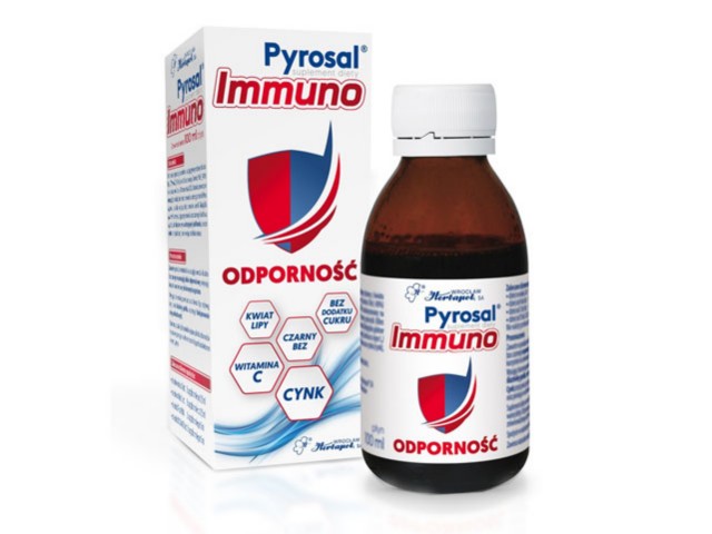 Pyrosal Immuno interakcje ulotka płyn  100 ml