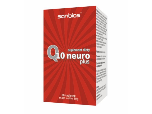 Q10 Neuro Plus interakcje ulotka tabletki - 60 tabl.