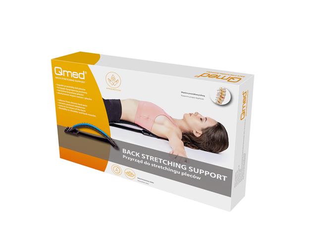 Qmed Back Support Przyrząd do stretchingu pleców interakcje ulotka przyrząd - 1 szt.