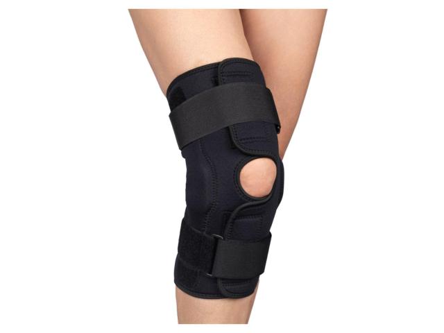 Qmed By Meyra Finder M2 Orteza stawu kolanowego z zawiasami czarna XL interakcje ulotka orteza - 1 szt.