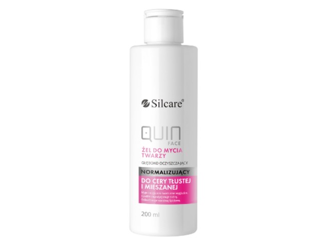 QUIN FACE Żel do mycia twarzy Normalizujący interakcje ulotka żel - 200 ml