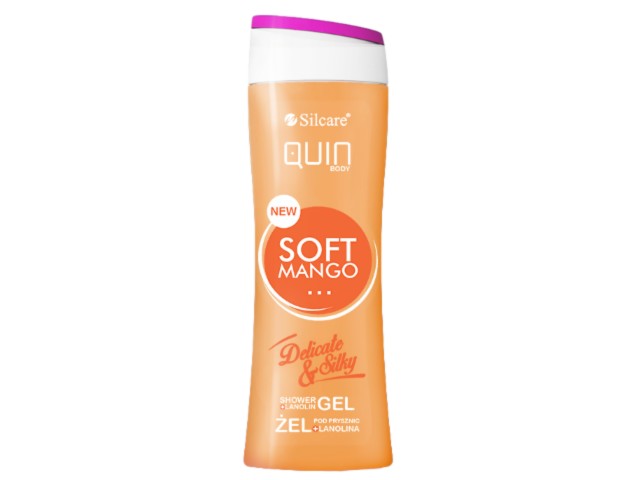 QUIN Żel p/prysznic Soft Mango interakcje ulotka żel - 250 ml (but. z plastiku)