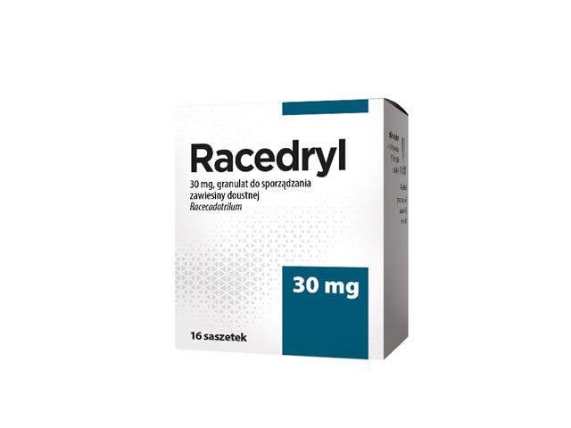 Racedryl interakcje ulotka granulat do sporządzania zawiesiny doustnej 30 mg 16 sasz. po 3 g