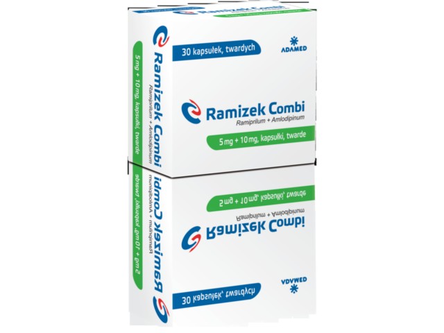 Ramizek Combi (Ramizek) interakcje ulotka kapsułki twarde 5mg+10mg 
