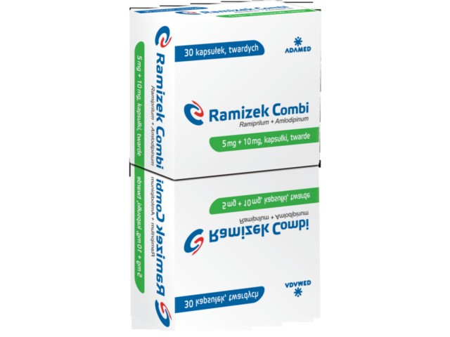 Ramizek Combi (Ramizek) interakcje ulotka kapsułki twarde 5mg+10mg 30 kaps.