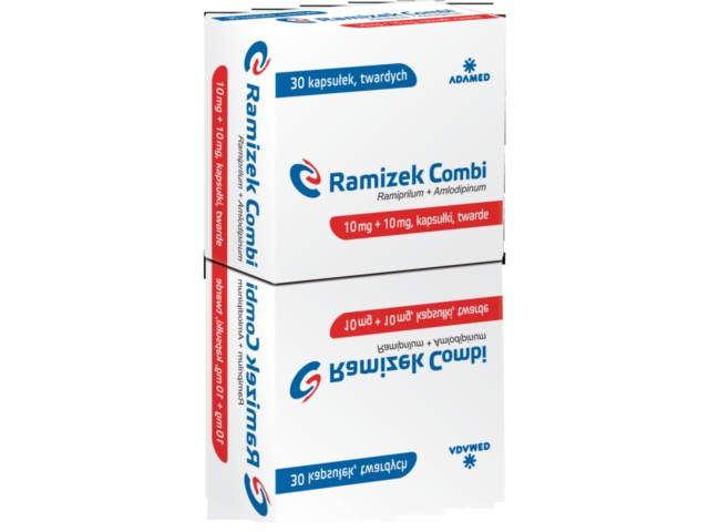 Ramizek Combi (Ramizek) interakcje ulotka kapsułki twarde 10mg+10mg 