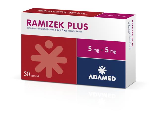 Ramizek Plus interakcje ulotka kapsułki twarde 5mg+5mg 30 kaps.