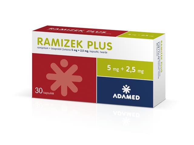 Ramizek Plus interakcje ulotka kapsułki twarde 5mg+2,5mg 30 kaps.