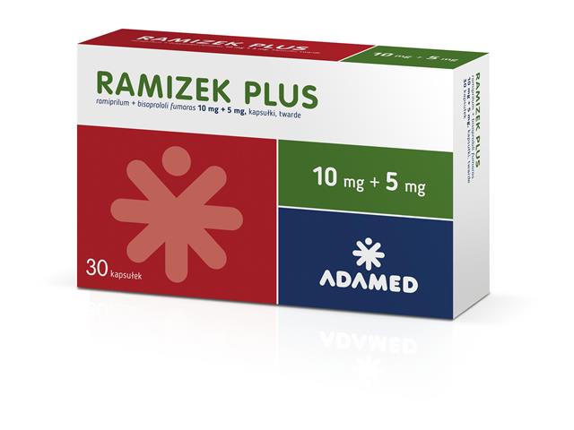 Ramizek Plus interakcje ulotka kapsułki twarde 10mg+5mg 30 kaps.