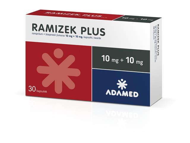 Ramizek Plus interakcje ulotka kapsułki twarde 10mg+10mg 30 kaps.