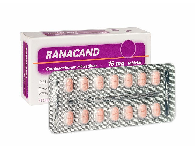 Ranacand interakcje ulotka tabletki 16 mg 28 tabl.