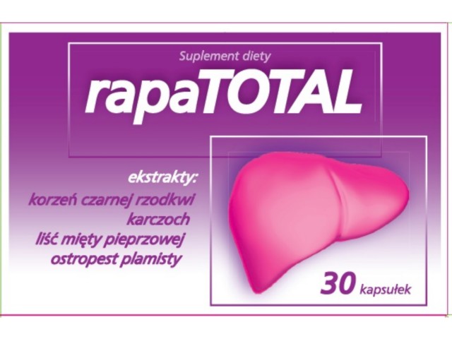 Rapatotal interakcje ulotka kapsułki - 30 kaps.
