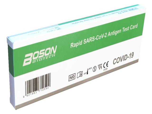 Rapid Sars-CoV-2 Antigen Test Card Test szybki antygenowy interakcje ulotka test - 1 szt.