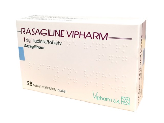 Rasagiline Vipharm interakcje ulotka tabletki 1 mg 28 tabl.