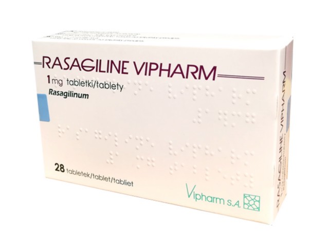 Rasagiline Vipharm interakcje ulotka tabletki 1 mg 