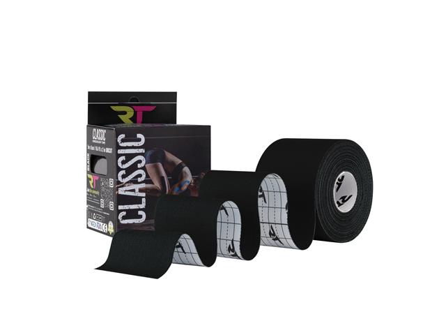 Rea Tape Classic Kinesiology tape czarny interakcje ulotka taśma kinezjologiczna  1 szt.