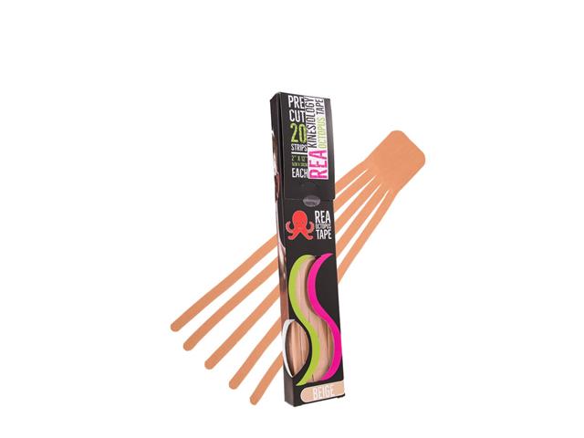 REA TAPE Kinesiology Tape Octopus Beżowy 5cm x 30cm interakcje ulotka taśma kinezjologiczna - 20 szt.