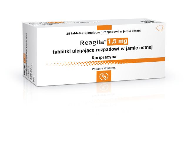 Reagila interakcje ulotka tabletki ulegające rozpadowi w jamie ustnej 1,5 mg 28 tabl.