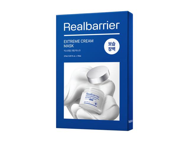 Real Barrier Extreme Cream Mask Maseczka nasączona kremową esencją w płachcie interakcje ulotka maseczka - 10 szt. po 27 ml