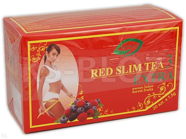 Red Slim Tea 3 Extra smak owoców leśnych interakcje ulotka  1,5 g 20 sasz.