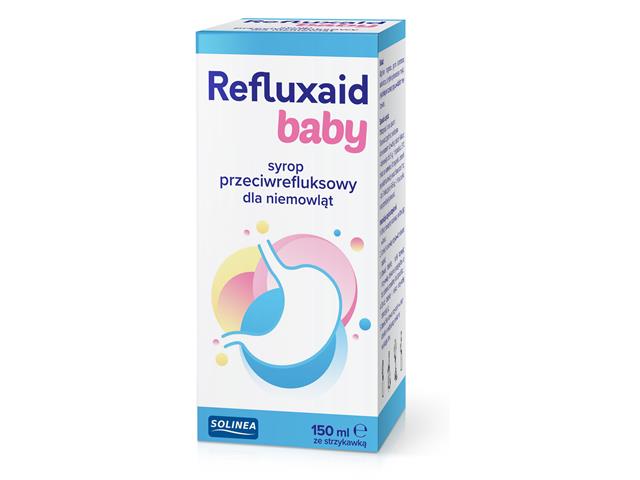 Refluxaid baby interakcje ulotka syrop  150 ml