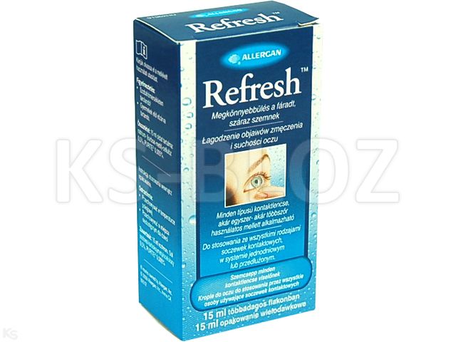 Refresh interakcje ulotka krople do oczu  15 ml