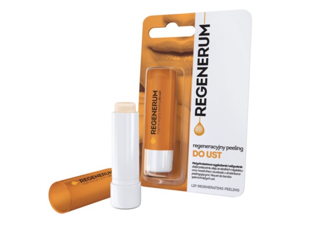 Regenerum Peeling do ust regeneracyjny interakcje ulotka   5 g