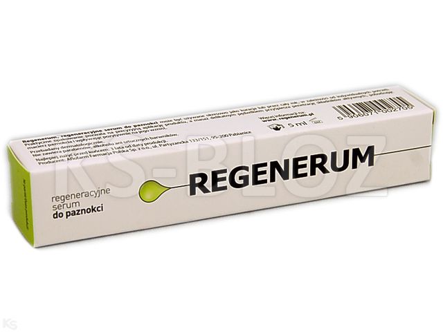 Regenerum Serum do paznokci regeneracyjne interakcje ulotka serum  5 ml