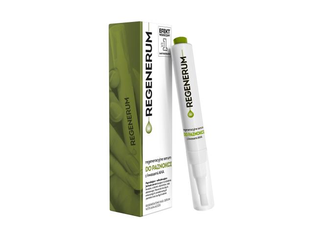 Regenerum Serum do paznokci regeneracyjne z kwasami AHA interakcje ulotka serum - 4 ml