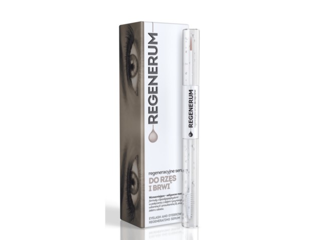 Regenerum Serum do rzęs i brwi regeneracyjne interakcje ulotka serum  11 ml