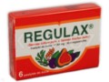 Regulax interakcje ulotka pastylki do żucia 17,64mg+30mg 6 pastyl.