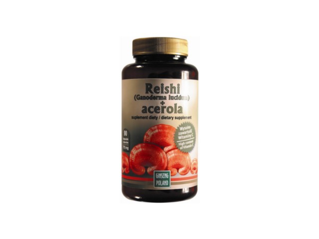 Reishi + Acerola interakcje ulotka kapsułki  90 kaps.