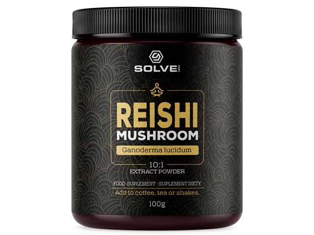 Reishi interakcje ulotka proszek do rozpuszczenia - 100 g