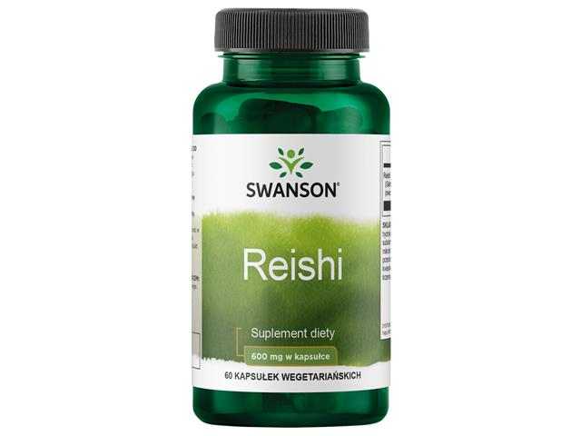 Reishi interakcje ulotka kapsułki 600 mg 60 kaps.